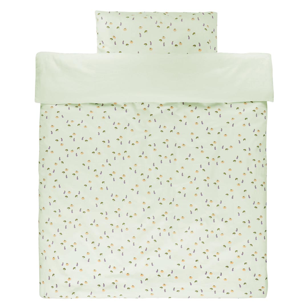 Cot duvet cover - Friendly Vegetables